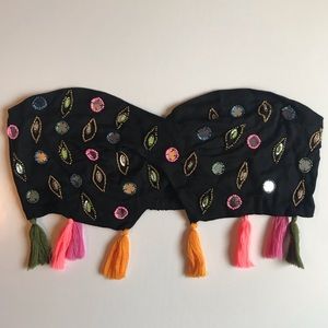 Festival bandeau swim top